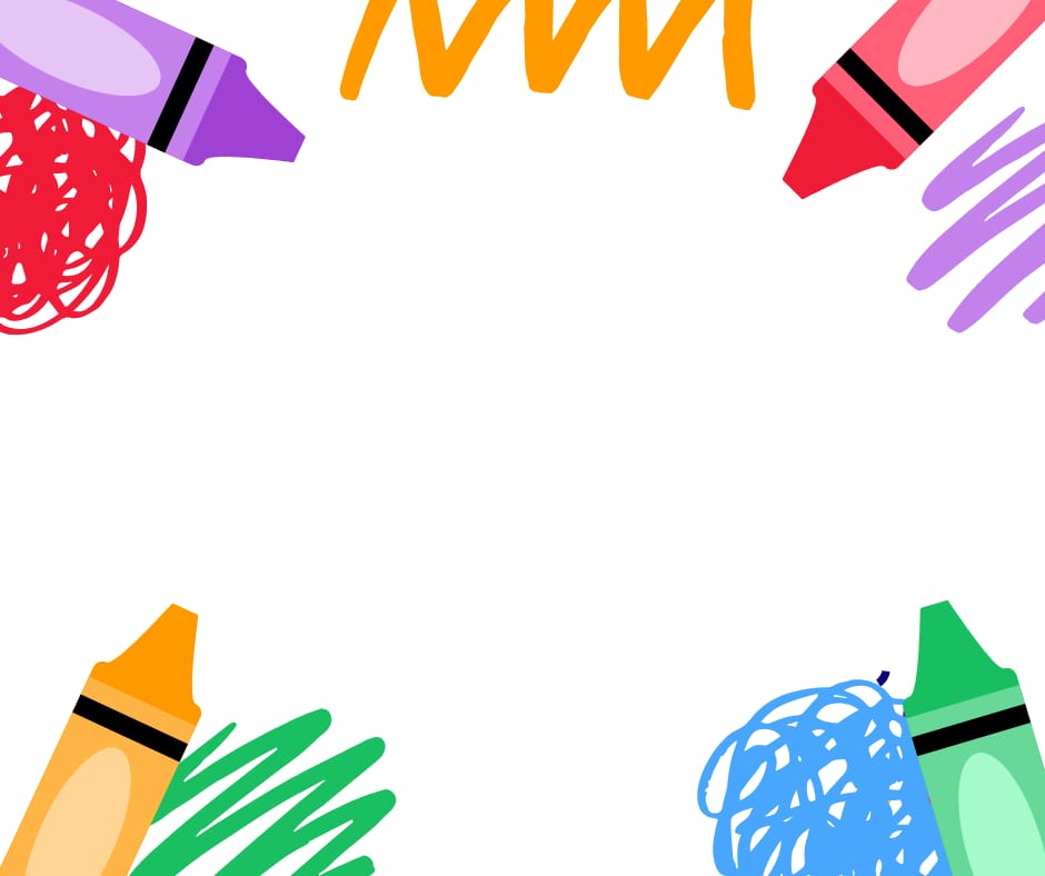 Fondo de crayones